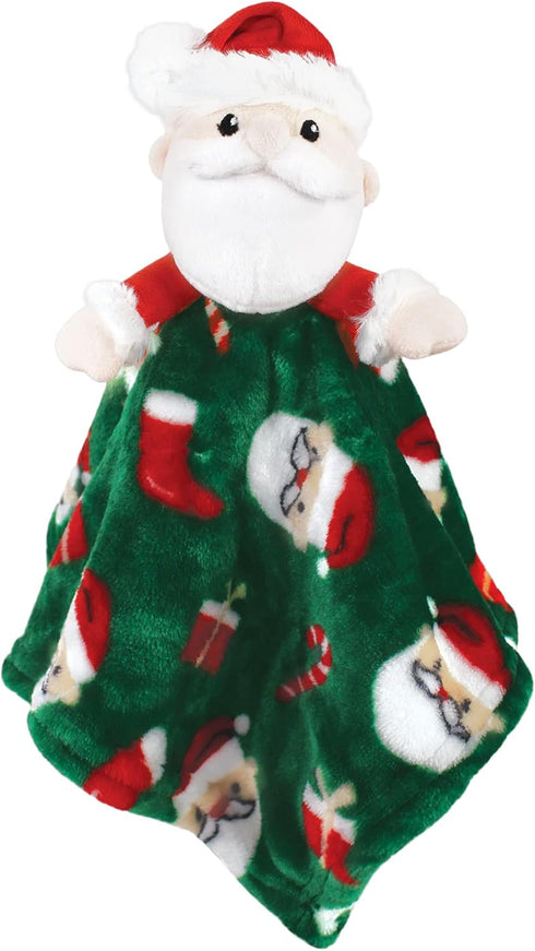Hudson Baby Unisex Baby Animal Face Security Blanket, White Snowman, One Size...