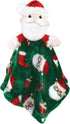 Hudson Baby Unisex Baby Animal Face Security Blanket, White Snowman, One Size...