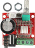 HiLetgo PAM8610 Mini Stereo AMP Audio Amplify Board Digital Portable Ampli Module 10W+10W Dual Channel Amplifier Class-D 12V DC...