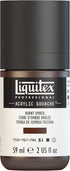 Liquitex Professional Acrylic Gouache, 2-oz (59ml) Bottle, Burnt Umber...