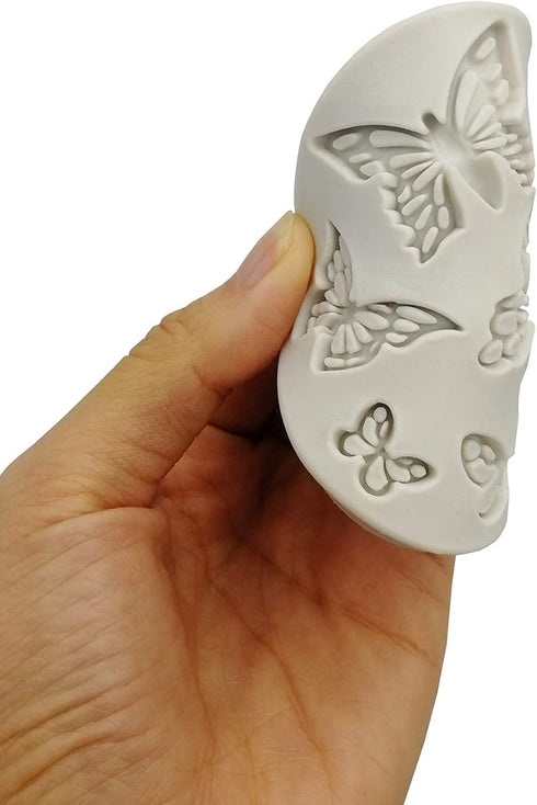Butterfly Fondant Mold,Butterfly Silicone Molds Cake Topper Decoration Gummy Mold for Chocolate Candy Sugar Craft Gum Paste Polymer Clay...