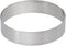 De Buyer PERFORATED TART RING, Round, in Stainless Steel, 0.75" High 9.64", Silver...