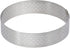De Buyer PERFORATED TART RING, Round, in Stainless Steel, 0.75" High 9.64", Silver...