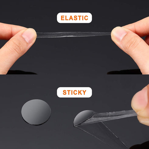 Double Sided Adhesive Dots Clear Glue Point Tape Stickers Balloon Glue Round No Traces Strong Adhesive Sticker Waterproof Dot Sticker for Craft DI...