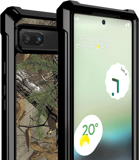 Ailiber Pixel 6A Phone Case, Google 6 A Case with Screen Protector Tempered Glass, Dual Layer Structure Protection, Shockproof Corner TPU Bumper, ...