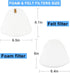 3 Foam + 3 Felt Filters Replacement for Shark Navigator Lift-Away Vacuum UV540 NV355 UV550 NV360 UV440 NV350 NV352 NV351 NV356 NV356E NV357 NV370 ...
