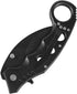 Andux Karambit Liner Lock with Pocket Clip Claw Knife Tactical Survival EDC WD02 (Black)...