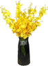 Artificial Flowers Orchids Silk Fake Flowers in Bulk, 10 Pcs (Each 20”), for Wedding Festive Party Home Office Decoration, Not Include Vase...