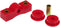 Prothane 8-1602 Red Shifter Stabilizer Bushing Kit...