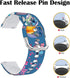 Stitch Holiday Pink Couple Bands Compatible with Fitbit Versa 2/Versa/Versa Lite/Versa SE Band Fancy Soft Sport Silicone Cartoon Holiday Strap Men...