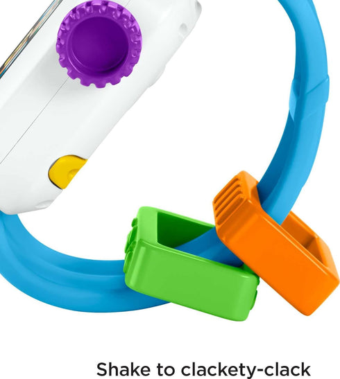 Fisher-Price Laugh & Learn Baby to Toddler Toy Time to Learn Smartwatch with Lights & Music for Pretend Play Ages 6+ Months...