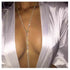 Bling Tennis Chain Necklace Silver Long Rhinestone Choker Necklace CZ Lariat Y Necklace Tie Up Necklace for Women and Girls Nightclub Body Chain J...