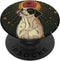Tarot Card Art Witchy American Bully Dog PopSockets Standard PopGrip...