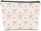 Pink Coquette Bow Aesthetic Makeup Cosmetic Bag, Cute Makeup Bag, Trendy Preppy Makeup Bag, Preppy Stuff, Coquette Stuff, Preppy Gifts, Cute Makeu...