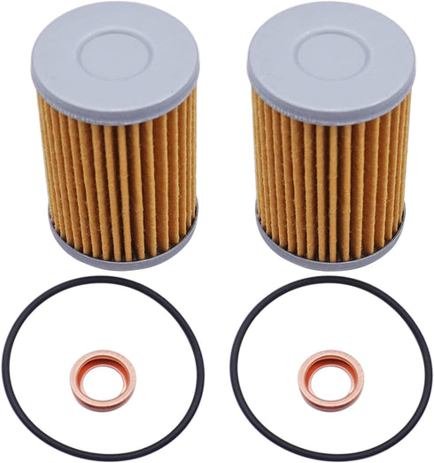 Transmission Oil Filter with Gasket & Drain Washer 31726-28X0A 31726-3JX0A Compatible with Nissan Altima Maxima Quest Versa, Suzuki Swift, Mitsubi...