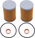 Transmission Oil Filter with Gasket & Drain Washer 31726-28X0A 31726-3JX0A Compatible with Nissan Altima Maxima Quest Versa, Suzuki Swift, Mitsubi...