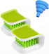 Blade Knife Cleaner 2PCS Kitchen Washing Brush Chopsticks Cutlery Cleaning Brush Double-Sided Knife Scrubber...