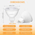 MR16 LED Bulb, 5W=50W, Non-Dimmable, 2700K Warm White, 470LM, AC/DC 12V Spotlight Bulb, GU5.3, No-Flicker, for Landscape, Recessed, Track Lighting...