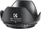 K&F Concept 58mm Tulip Flower Lens Hood for Canon Rebel T8i T7 T7i T6i T6 T6s T5i T5 T4i T3i SL3 SL2 SL1 DSLR Cameras with RF24-50mm F4.5-6.3 is S...