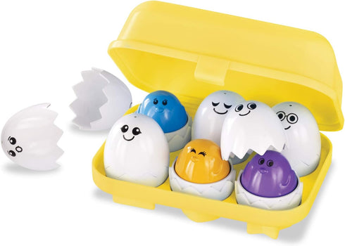 Kidoozie Peek N Peep Eggs - Mentally Stimulating Sorting & Stacking Toy for Ages 1 and Up - A Fun Way to Build Hand-Eye Coordinaton!...