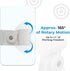 Wall Mount Bracket Kit for Ubiquiti Nanostation Ns-5ac Lo0o5ac Nsm5 Locom5 Nsm2 Locom2 Ltu Lite White...