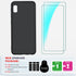 LeYi for Samsung Galaxy-A10e-Phone Case: Samsung A10e Phone Case with 2 Pack Tempered Glass Screen Protector, Liquid Silicone Slim Gel Rubber Prot...