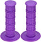 HIAORS Universal Purple 22mm 7/8" Handlebar Grip Soft Rubber Comfort Racing Grips Compatible with XR 50 KLX SSR Pit MX CRF150F CRF230F CRF250F CRF...