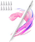 TaIYanG Stylus Replacement Tips Apple Pencil Tips 10 Pack-White (Universal with Black/Pink/Purple Tips)...
