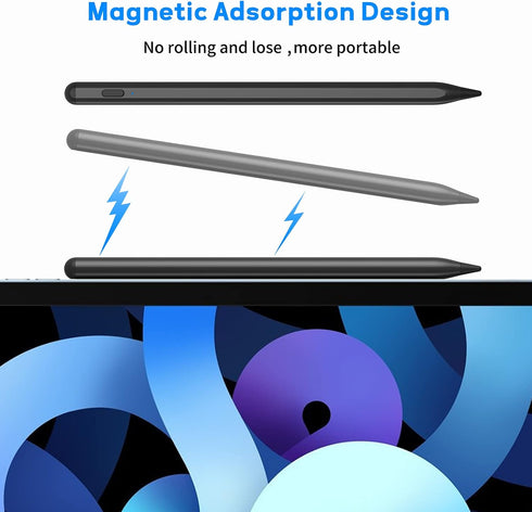 Stylus Pens for Touch Screens, NTHJOYS Active Stylus Pencil for iOS/Android with Magnetic Design Fine Point Stylist Compatible with Apple iPad/Pro...