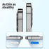 NEW'C 4 Pack, 2 Pack Screen Protector for iPhone 13 Pro + 2 Pack Camera Lens Protector, Sensor Protection,Case Friendly Tempered Glass Film......