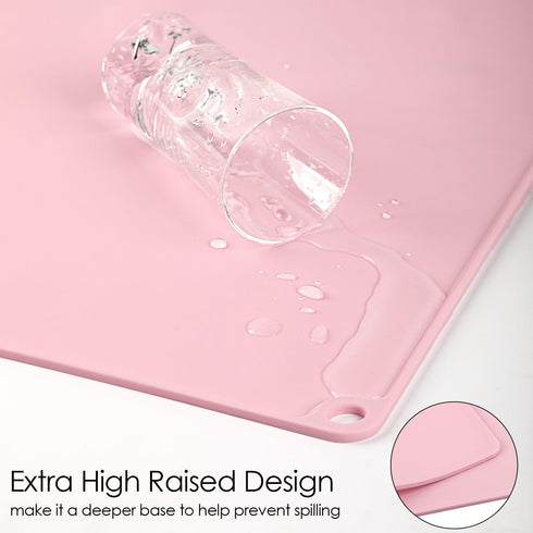 Kids Silicone Cloud Shape Non Slip Placemat for Baby Toddlers - Portable Food Mat, BPA Free Reusable for Travel and High Chairs - Easy to Clean an...