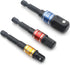3 Pcs Impact Grade Socket Adapter Set Drill Bit Adapter Set Power Hand Tools Nut Driver 1/4 Inch 3/8 Inch 1/2 Inch, 33-Piece Security Bit Set with...