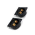 T Tulead Speaker Terminal Cup Wire Connector Cup Square Speaker Cup 2 Way Spring Loaded Jack Pack of 4 with Mounting Screws...