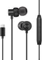USB C Earbuds Wired in-Ear Headphone Isolate Noise Magnetic Wired Earphone with Microphone and Volume Control Type C Ear Buds Compatible for iPhon...
