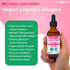 LIQUIDHEALTH 100% Vegan Collagen Plus Biotin 100,000mcg Liquid Drops - Plant-Based Liquid Collagen for Women, Men - Hair & Nail Growth, Skin Healt...