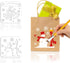 5"x5"Reusable Christmas Painting Stencils,24Pcs Xmas Waterproof Slice Templates Plastic Drawing Stencils for Kids Christmas DIY Craft Supplies...
