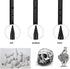 Pssopp Charcoals,25pcs Woodless Charcoal Pencils, Charcoal Drawing Bar Sticks Sketch Pencils Artist Art Drawing Sketching Painting Tools Stationer...
