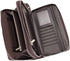Hebetag Leather Clutch Purse Wallet for Men Organizer Holder Wrist Bag...