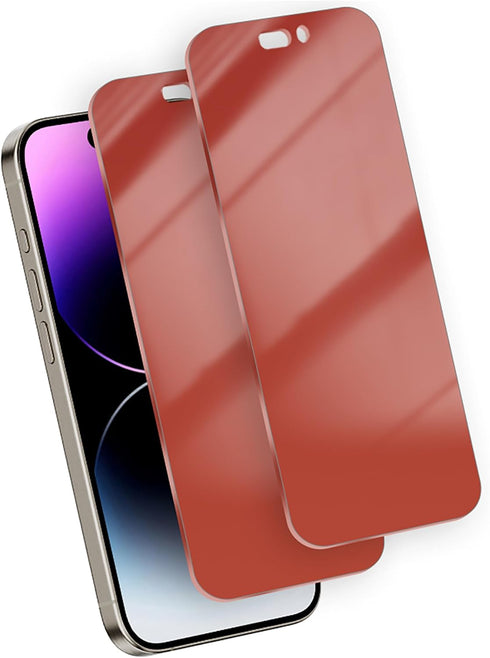 2 Pack Gradient for iPhone 15 Plus/14 Pro Max Privacy Screen Protector (NOT Glass) for iPhone 14 ProMax Anti-Blue Light, Anti-Fingerprint Soft Fil...