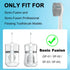 Replacement Flossing Toothbrush Heads for Water Pick SF-01 / SF-02 / SF-03 / SF-04-5 Count with Crystal Caps?Advanced Design, Compact- 5 Count...