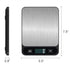 Food Scale,Digital Kitchen Scale,Weight in Grams and Ounces for Baking, Cooking, and Meal Prep,6 Units with Tare Function,LCD Display,11lb...