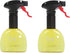 Evo Oil Sprayer Minis, Non-Aerosol for Olive, Cooking Oils, and Vinegars, Yellow, 8-Ounce Capacity, Set of 2...