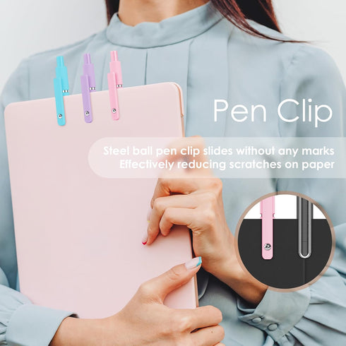 Gel Pens, Birthday Gifts for Women, Teen Girl Gifts Preppy Stuff, Black Ink Pens for Journaling Note Taking, School Supplies for Teen Girls, Gifts...