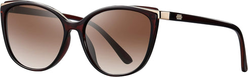Trendy Cat Eye Sunglasses for Women Fashion Cateye UV400 Protection Glasses CL22017...