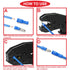 280pcs 22-16AWG Wire connectors Bullet Crimp Terminal Insulated Female and Male Heat Shrink Waterproof Electrical Quick Connector Kit with Colorfu...