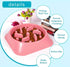 Slow feeder dog bowl. Puzzle activity bowl...