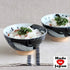 MINORU TOUKI Minorutouki Mino-yaki Japanese Ceramic Rice Bowl Whale Blue ?5×H2.6 in 7.14oz Made in Japan...
