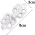 10 Pairs Chinese Knots Frog Buttons Closure Knots Sewing Buttons Fasteners for Cheongsam Tang Suit Scarf Cardigan Sweater Cloak Coats Costumes Out...