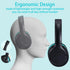 POWMEE Kids Headphones Over-Ear Headphones for Kids/Teens/School with 94dB Volume Limited Adjustable Stereo 3.5MM Jack Wire Cord for Fire Tablets/...