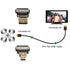 xiwai JSER-Brands CYFPV Mini HDMI Male to Micro HDMI Male Extension FPC Flat Cable 1080P for FPV HDTV Multicopter Aerial Photography (0.5M)...